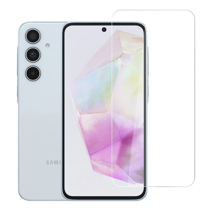 TUNIQ Samsung Galaxy A35 Screenprotector - Tempered glass - Transparant-Screenprotectors-Ilumina Benelux