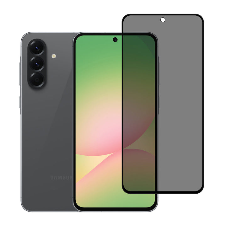 TUNIQ Samsung Galaxy A56 Screenprotector - Privacy Glass - Zwart-Screenprotectors-Ilumina Benelux