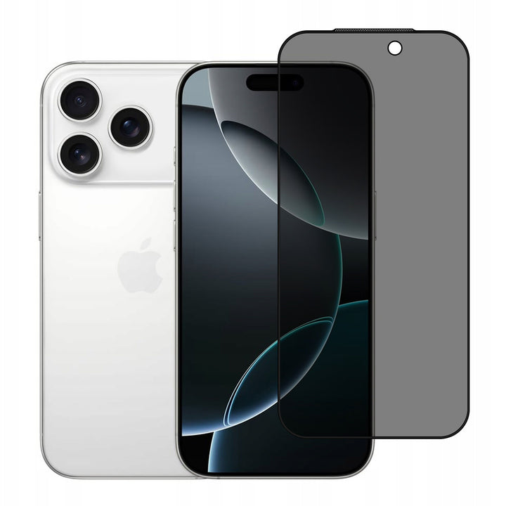 TUNIQ iPhone 17 Pro Screenprotector - Privacy Glass - Zwart-Screenprotectors-Ilumina Benelux