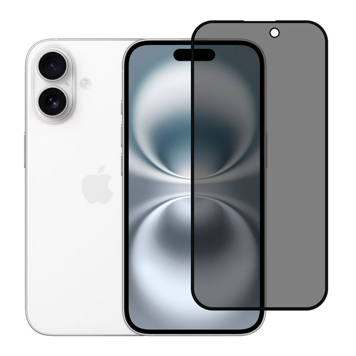 TUNIQ iPhone 17 Screenprotector - Privacy Glass - Zwart-Screenprotectors-Ilumina Benelux