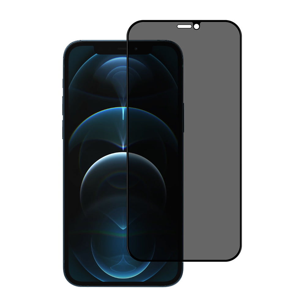 UNIQ Accessory iPhone 12 Pro Screenprotector - Privacy Glass - Zwart-Screenprotectors-Ilumina Benelux