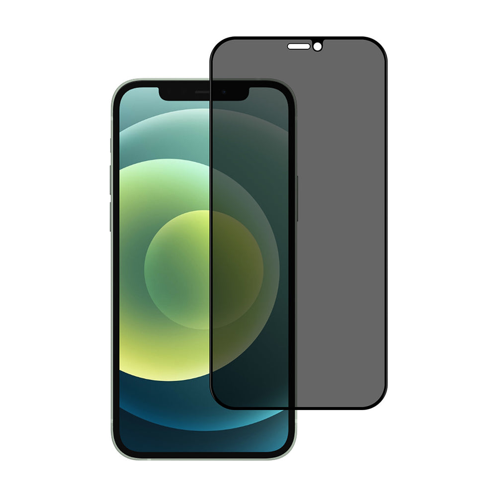 UNIQ Accessory iPhone 12 Screenprotector - Privacy Glass - Zwart-Screenprotectors-Ilumina Benelux