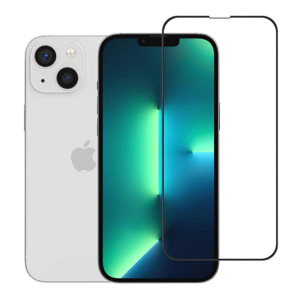 UNIQ Accessory iPhone 14 Plus 10D Full coverage Screenprotector - Zwarte Rand-Screenprotectors-Ilumina Benelux