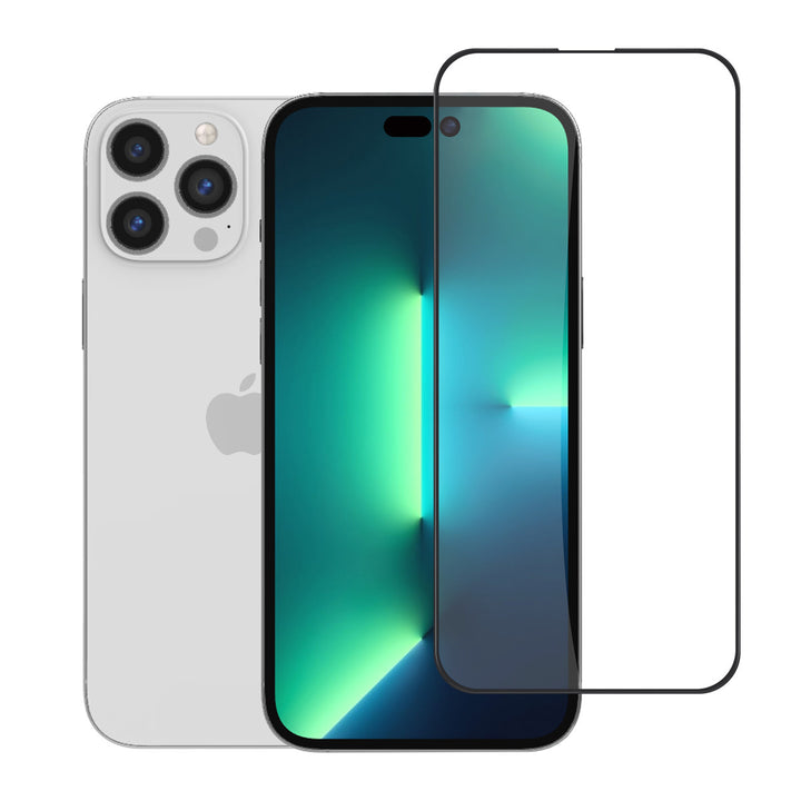 UNIQ Accessory iPhone 14 Pro Max 10D Full coverage Screenprotector - Zwarte Rand-Screenprotectors-Ilumina Benelux