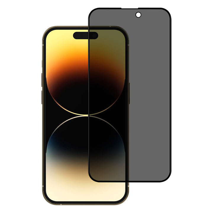 UNIQ Accessory iPhone 14 Pro Screenprotector - Privacy Glass - Zwart-Screenprotectors-Ilumina Benelux