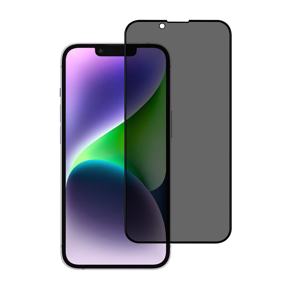 UNIQ Accessory iPhone 14 Screenprotector - Privacy Glass - Zwart-Screenprotectors-Ilumina Benelux