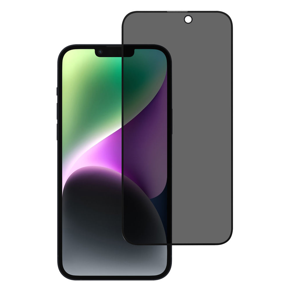 UNIQ Accessory iPhone 15 Plus Screenprotector - Privacy Glass - Zwart-Screenprotectors-Ilumina Benelux