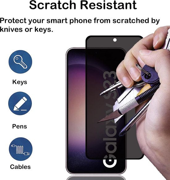Samsung Galaxy S23 – Camera Lens & Privacy Screenprotector 4-Pack-Ilumina Benelux