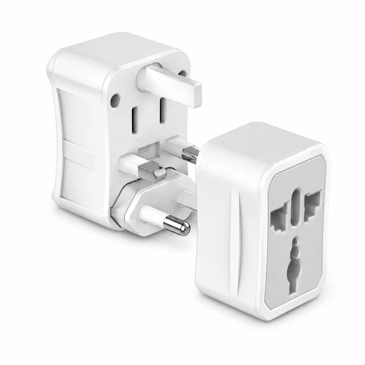 Magic Cube Universele Reisadapter – 6A – Wereldstekker – Wit-Ilumina Benelux