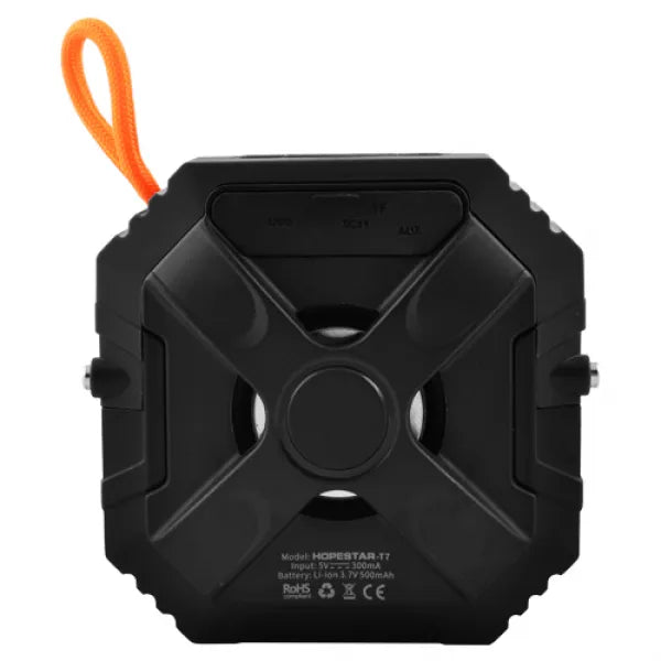 Hopestar T7 Outdoor Bluetooth Speaker – Mini Draadloze Speaker – IPX7 Waterdicht – 360° Stereo Subwoofer – Zwart-Ilumina Benelux