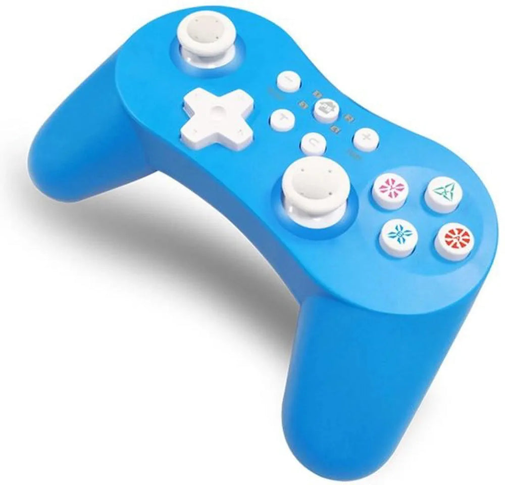 Draadloze Controller – Gamepad – Geschikt voor PS3, Nintendo Switch, Android & PC – Bluetooth – Blauw-Ilumina Benelux