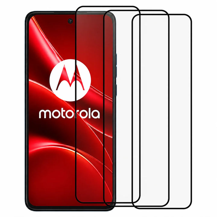 Motorola Moto G22 Screenprotector Full Cover Glas Gehard 9H – 3-Pack-Ilumina Benelux