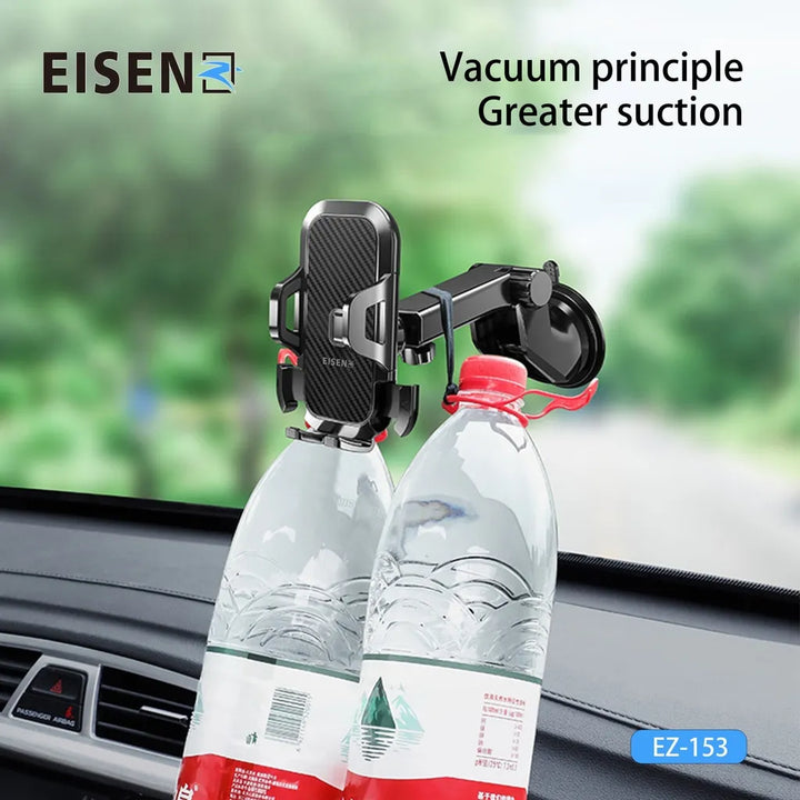 Telefoonhouder Auto - Dashboard & Voorruit Houder - Verstelbare Zuignap - 360° Draaibaar - Universeel Smartphonehouder-Ilumina Benelux