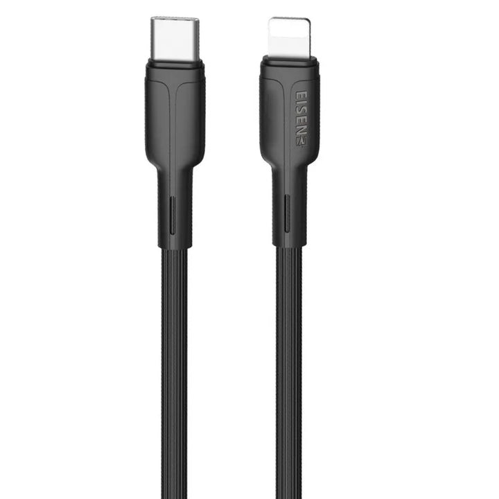 USB-C naar Lightning Kabel 30CM - Fast Charging Data Kabel - Zwart-Ilumina Benelux
