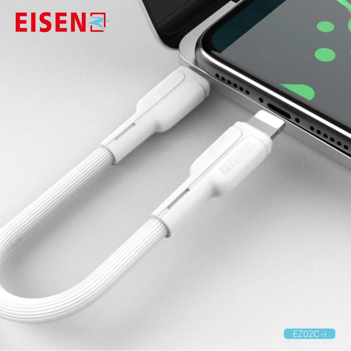USB-C naar Lightning Kabel 30CM - Fast Charging Data Kabel - Wit-Ilumina Benelux