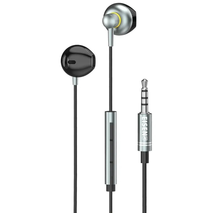 Bedrade Oordopjes met Microfoon – 3.5mm AUX Aansluiting – Stereo In-Ear Headset – Handsfree Bellen-Ilumina Benelux