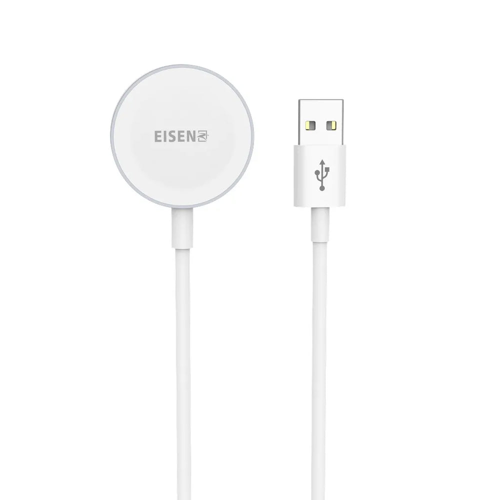 Watch Oplader – Magnetische Draadloze Charger – USB-A Snellader – Geschikt voor Apple Watch Ultra, SE & Series 1 t/m 10 – 1 Meter-Ilumina Benelux
