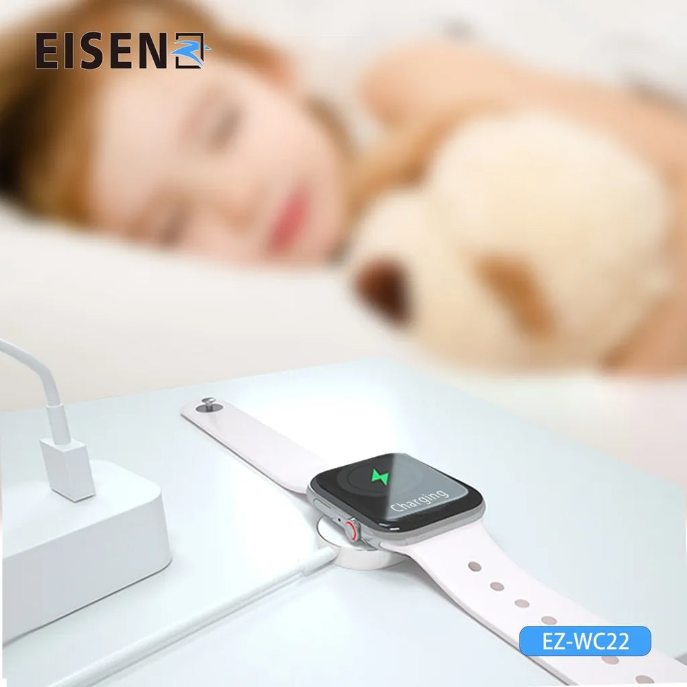 Watch Oplader USB-C – Magnetische Draadloze iWatch Charger – 1 Meter – Geschikt voor Apple Watch Ultra, SE & Series 1 t/m 10 – EZ-WC22-Ilumina Benelux