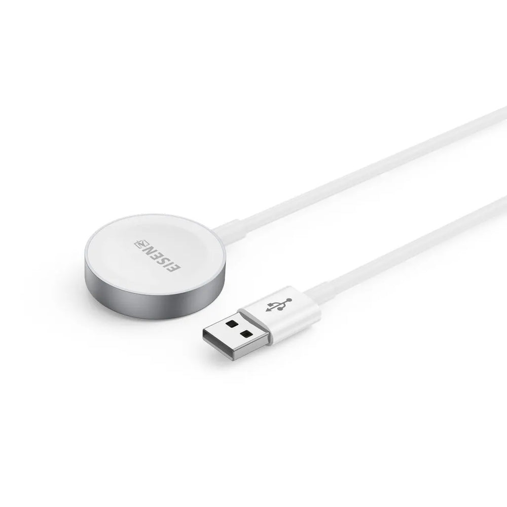 Watch Oplader – Magnetische Draadloze Charger – USB-A Snellader – Geschikt voor Apple Watch Ultra, SE & Series 1 t/m 10 – 1 Meter-Ilumina Benelux