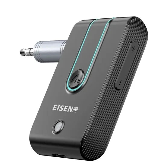 Bluetooth 5.3 AUX Adapter Auto - Draadloze Audio Ontvanger met Microfoon - Wireless Receiver