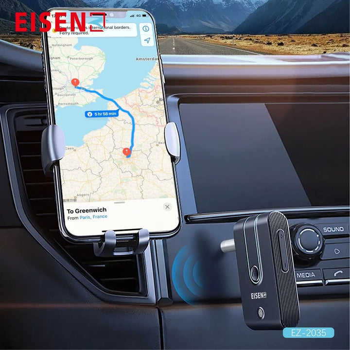 Bluetooth 5.3 AUX Adapter Auto - Draadloze Audio Ontvanger met Microfoon - Wireless Receiver-Ilumina Benelux