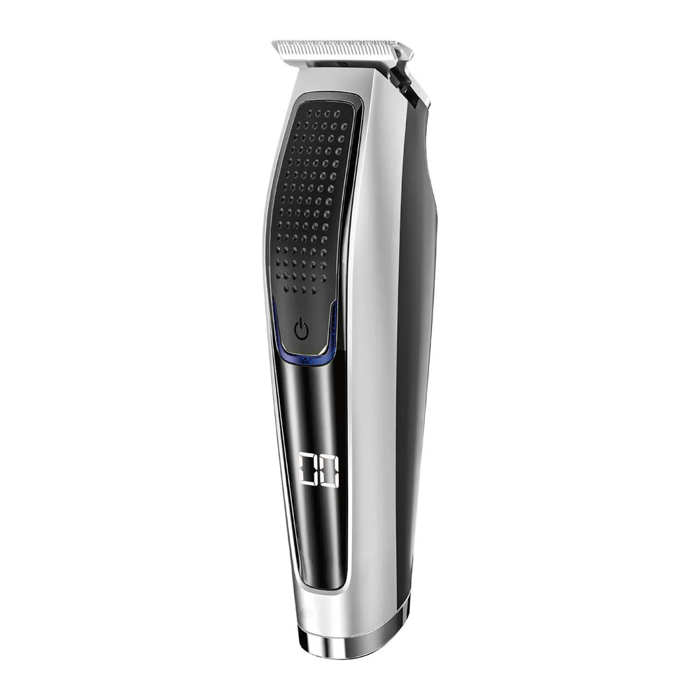 Elitist Elektrische Trimmer – 5W – Draadloos – LCD Display – USB Oplaadbaar – Zilver-Ilumina Benelux