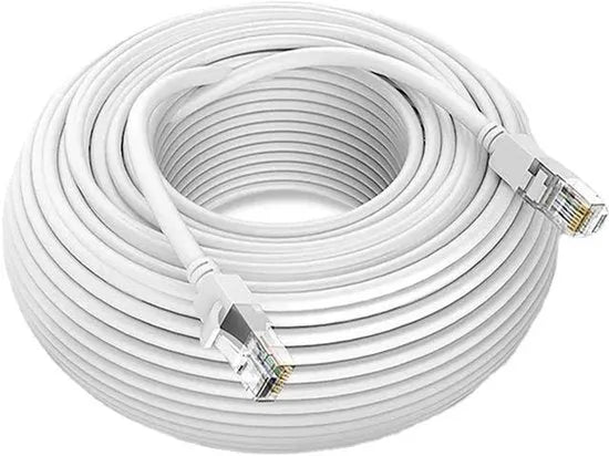 Ethernetkabel internet – CAT6 Gigabit – 3 meter – UTP naar UTP RJ45 LAN – Grijs-Internetkabels-Ilumina Benelux