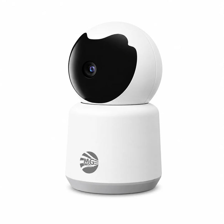 Pioneer WiFi Smart Camera – 360° Beveiligingscamera – Full HD – Bewegingsdetectie – Nachtzicht – Wit-Ilumina Benelux