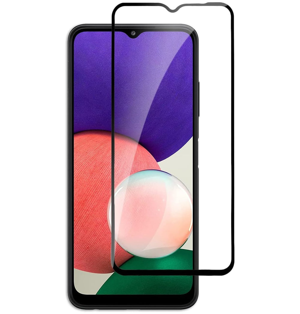 Samsung Galaxy A22 5G Screenprotector Full Cover Screenprotector Gehard 9H – 2-Pack-Ilumina Benelux