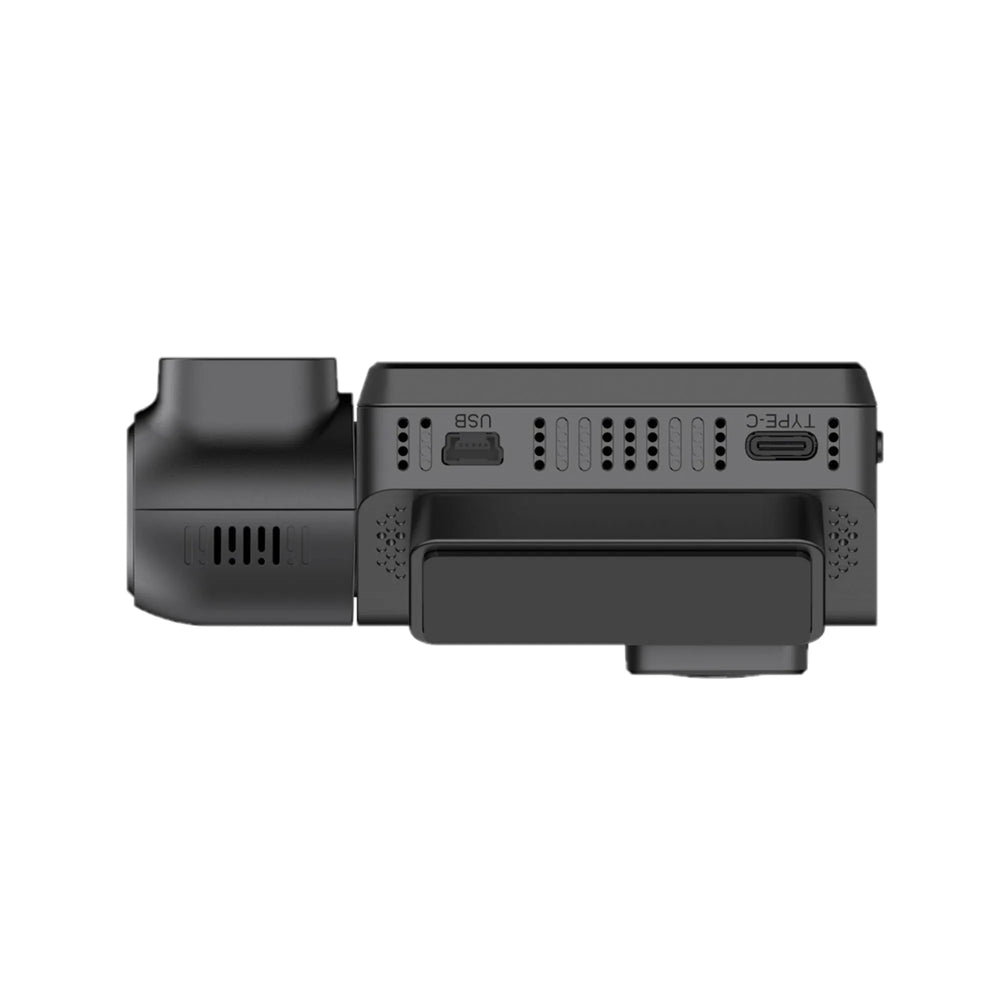 4K Dashcam Voorruit + Interieur Camera met GPS – 2160P Front & 1080P Cabin – WiFi App – Parkeermodus – 256GB Ondersteuning