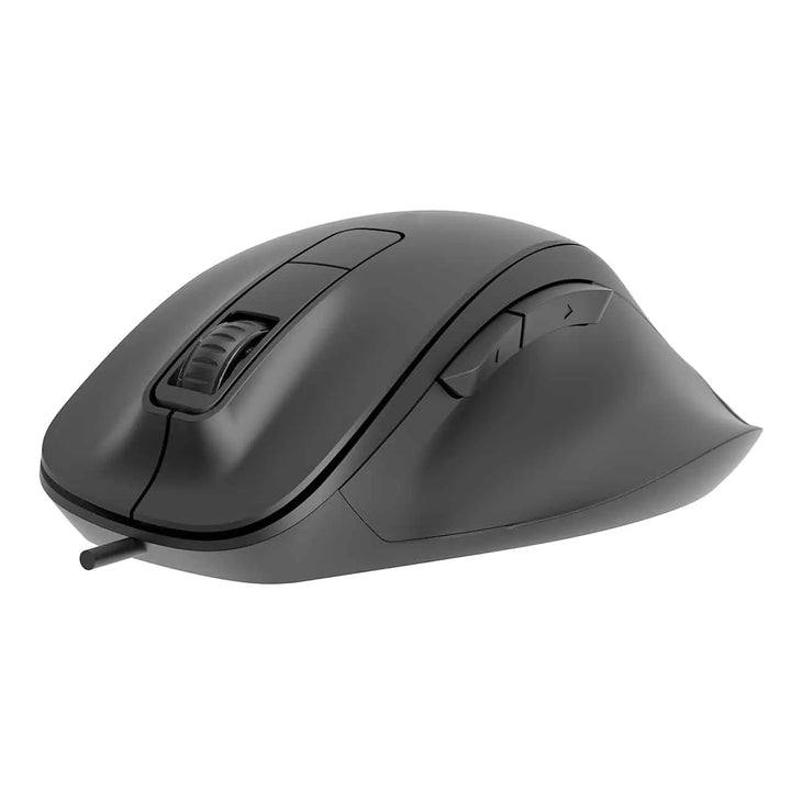 Fonetex Bedrade USB Muis - 3200 DPI - 6 Knoppen - Soft Touch - Ergonomisch Ontwerp - 1.4 Meter Kabel-Ilumina Benelux