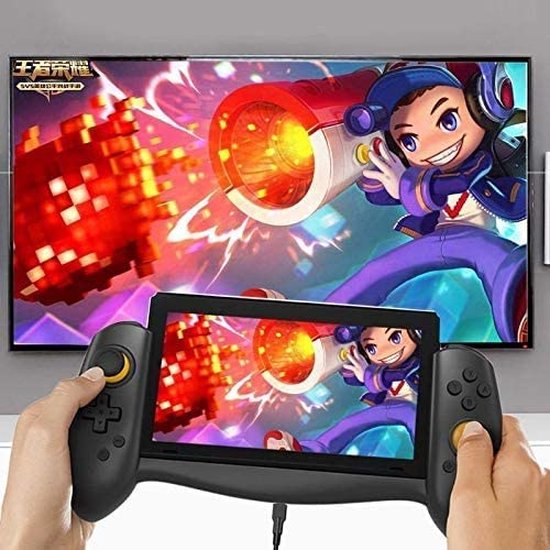 Gamepad voor Nintendo Switch – Draadloze Game Controller – Plug & Play – Joystick – Zwart-Ilumina Benelux