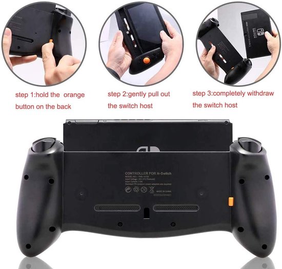 Gamepad voor Nintendo Switch – Draadloze Game Controller – Plug & Play – Joystick – Zwart-Ilumina Benelux