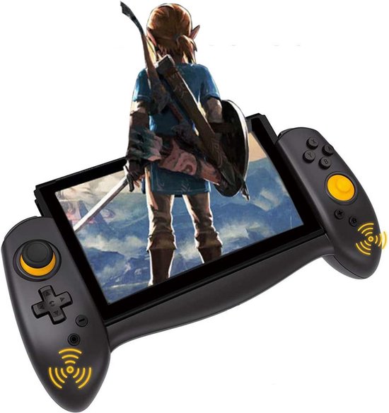 Gamepad voor Nintendo Switch – Draadloze Game Controller – Plug & Play – Joystick – Zwart-Ilumina Benelux
