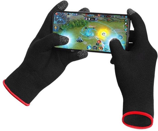 Gaming handschoenen – Touchscreen 5 vinger – Ultradun ademend – Antislip zweetabsorberend – Zwart-Handschoenen-Ilumina Benelux