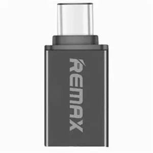 Remax PLUS-3.0 USB-A naar USB-C OTG Adapter – USB 3.0 Converter – Type-C OTG - Grijs