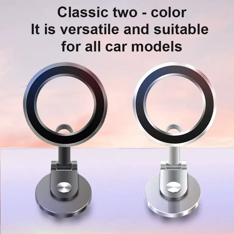 MagSafe Telefoonhouder Auto Dashboard – Magnetische MagSafe Houder – Opvouwbaar & 1080° Verstelbaar – Geschikt voor iPhone 12 t/m 17 – Dashboard Montage