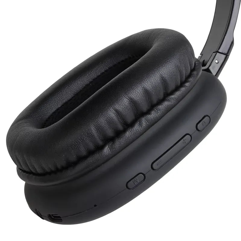 Draadloze Over-Ear Koptelefoon – Bluetooth 5.0 – Deep Bass Stereo – Ingebouwde Microfoon – Opvouwbare Hoofdtelefoon – Zwart