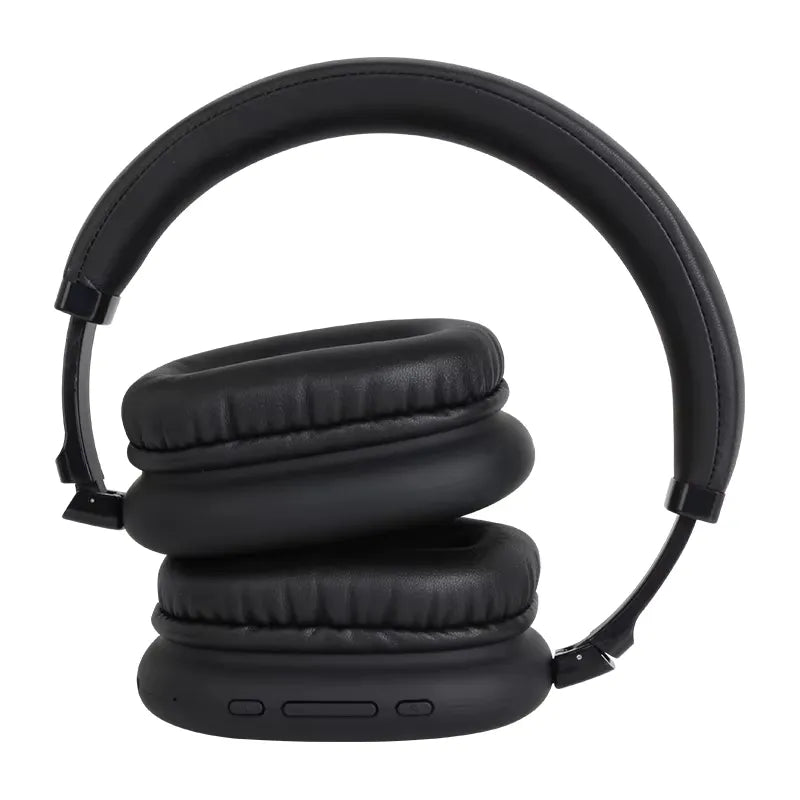 Draadloze Over-Ear Koptelefoon – Bluetooth 5.0 – Deep Bass Stereo – Ingebouwde Microfoon – Opvouwbare Hoofdtelefoon – Zwart