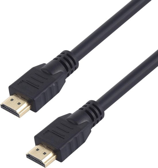 HDMI kabel – Geschikt voor PS5/PS4/Xbox/TV Box/Monitor/PC – Ultra HD 4K – 15 Meter – Zwart-HDMI kabel-Ilumina Benelux