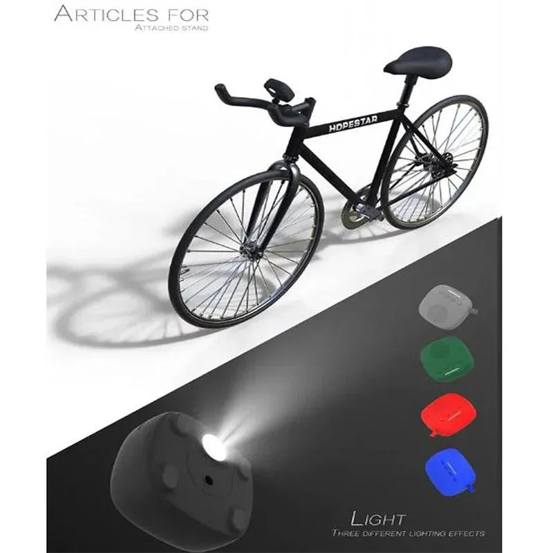 Hopestar P9 Bluetooth Fietsspeaker – Draagbare Outdoor Bluetooth Speaker – Waterdicht – Rood-Ilumina Benelux