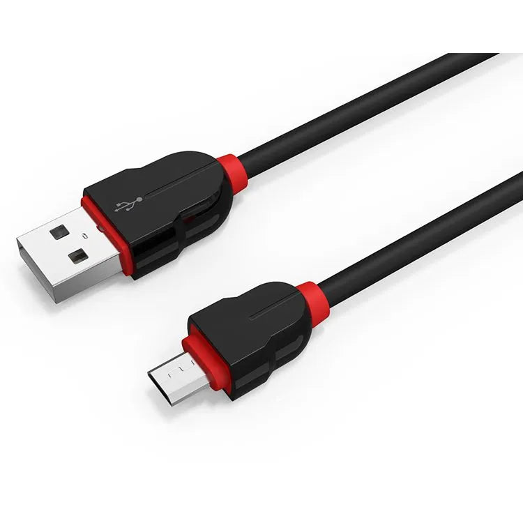 LDNIO LS02 USB-A naar Micro USB Kabel – Fast Charging Datakabel – Zwart-Ilumina Benelux