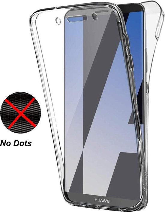 Huawei Mate 10 Pro Hoesjes – Dubbelzijdige 360° Backcover – Transparant – Volledige Bescherming – Transparant-Ilumina Benelux