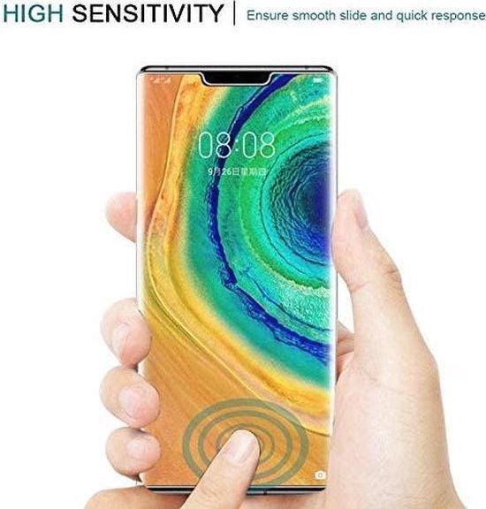 Huawei Mate 30 Pro Screenprotector Gehard 9H – Anti-kras – 1-Pack-Ilumina Benelux