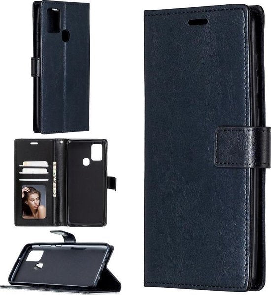 Huawei P Smart 2020 Hoesjes – Bookcase – Magneetsluiting – Zwart-Ilumina Benelux