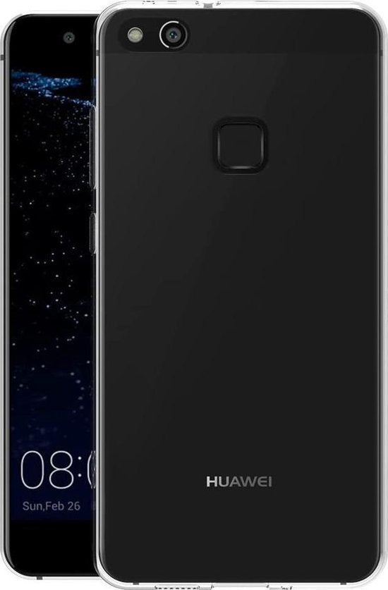 Huawei P10 Lite Hoesjes – Siliconen Backcover – Transparant – Flexibel – Anti Kras-Ilumina Benelux