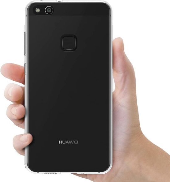 Huawei P10 Lite Hoesjes – Siliconen Backcover – Transparant – Flexibel – Anti Kras-Ilumina Benelux