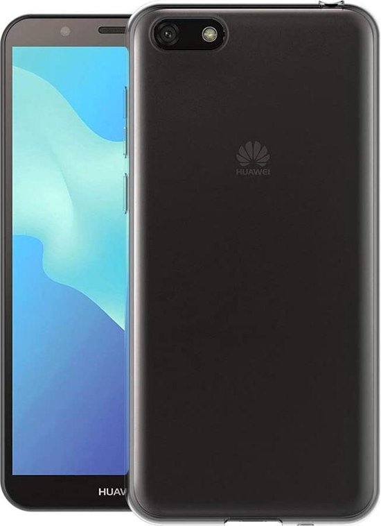 Huawei Y5 2018 Hoesjes – Siliconen Backcover – Transparant – Soft TPU – Slank Design-Ilumina Benelux