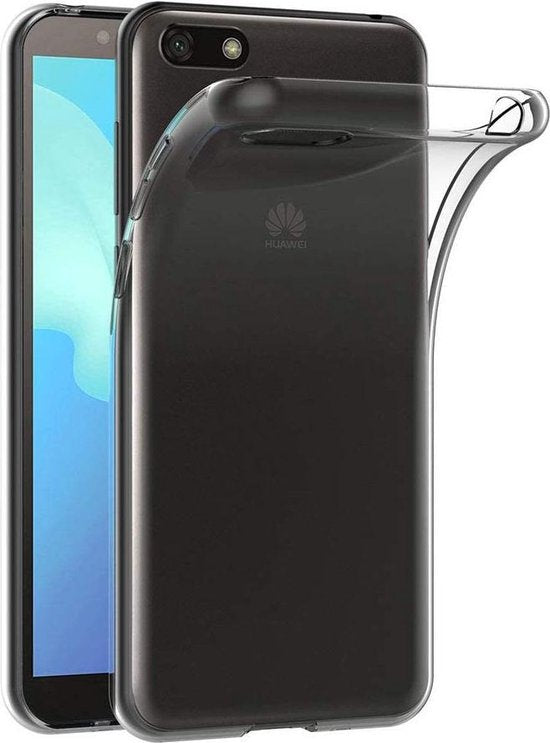 Huawei Y5 2018 Hoesjes – Siliconen Backcover – Transparant – Soft TPU – Slank Design-Ilumina Benelux
