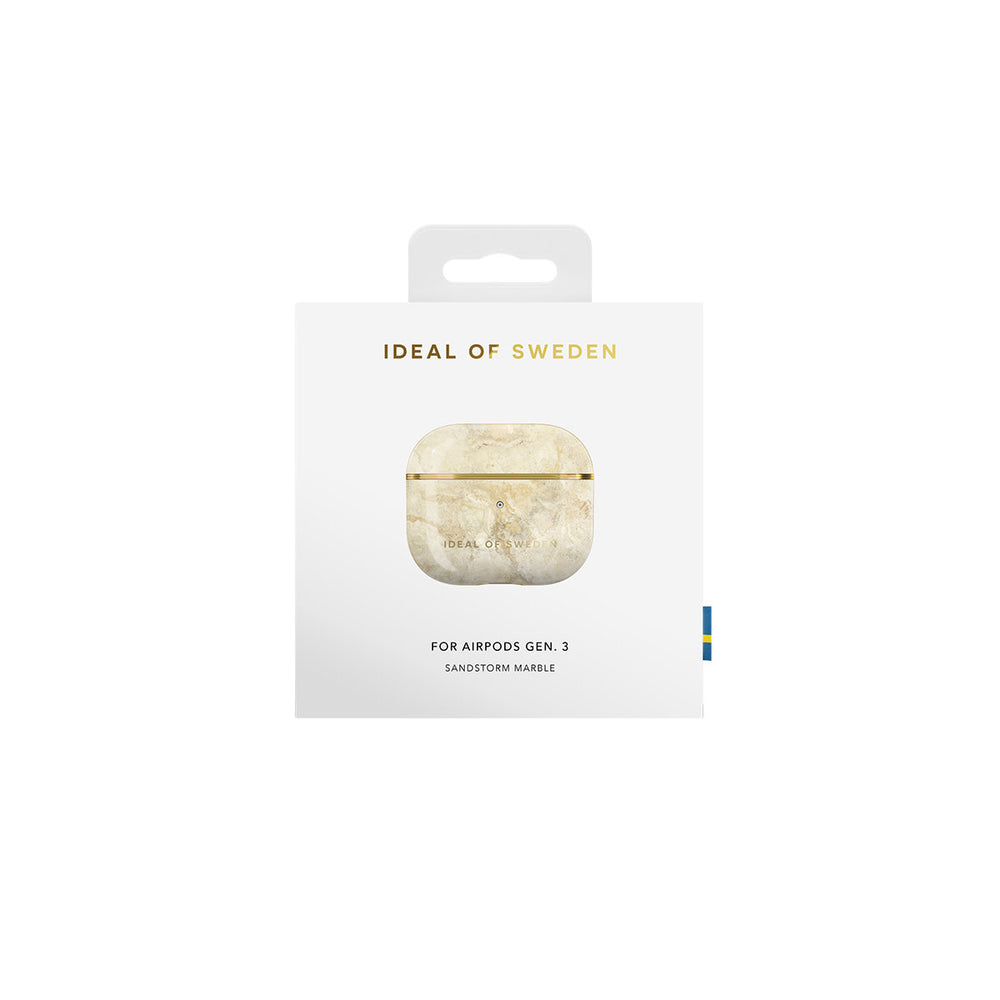 iDeal of Sweden AirPods 3 hoesje - Sandstorm Marble-Koptelefoon case-Ilumina Benelux